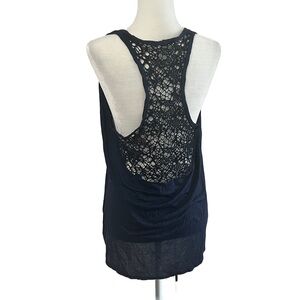 Twenty Soft Modal Open Lace Back Tank
